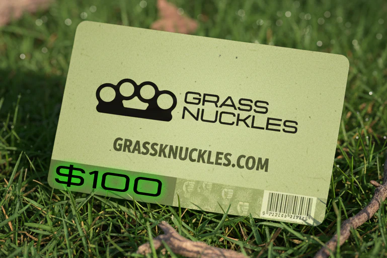 Grass Nuckles - $100 Gift Card
